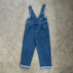 SZ Medium Dazy Loose Denim Overalls